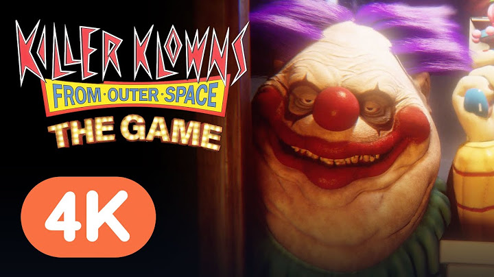 Killer Klowns from Outer Space The Game — Official Reveal Trailer (4K) | gamescom 2022
