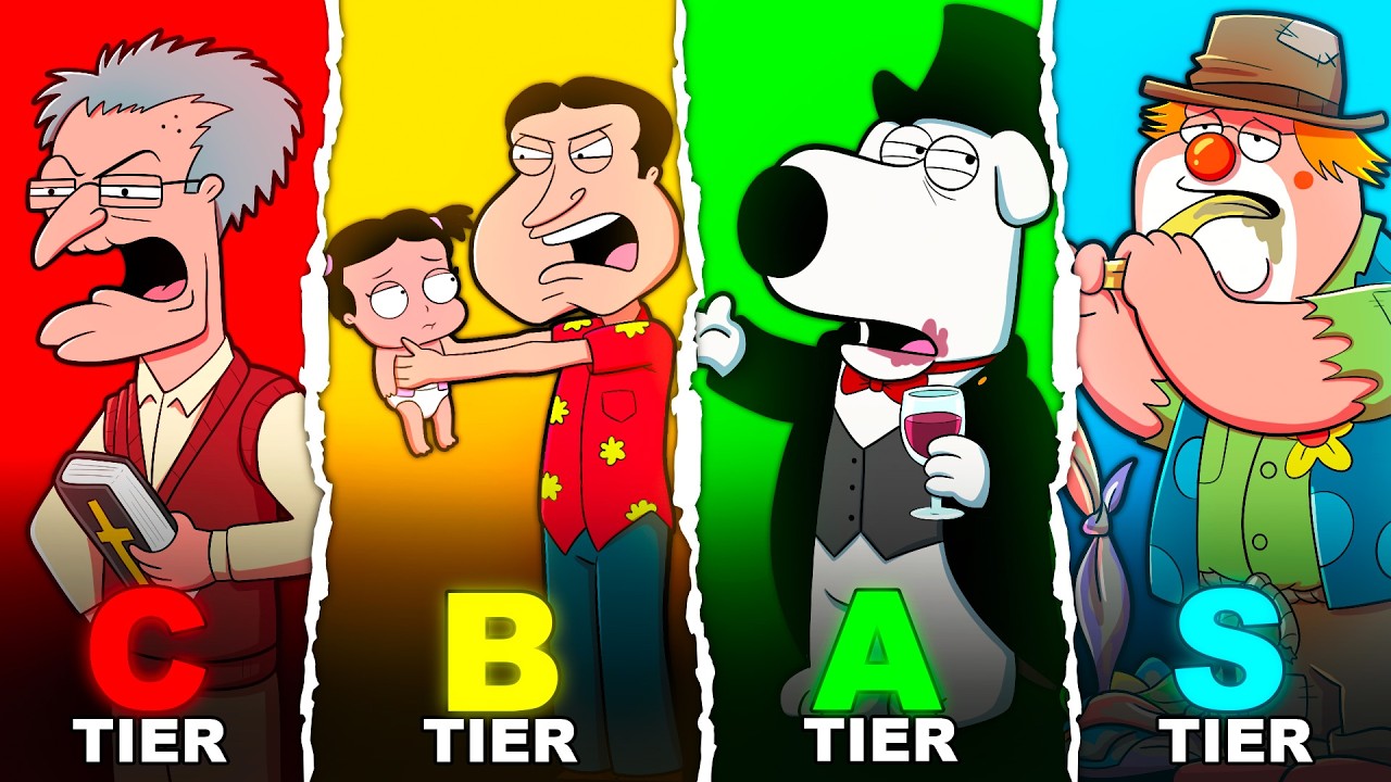 The Worst Dads On Family Guy