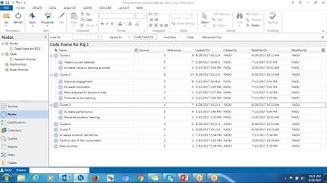 Using Sorting Strategy in Qualitative Analysis (Part 2): NVivo 11 Demonstration