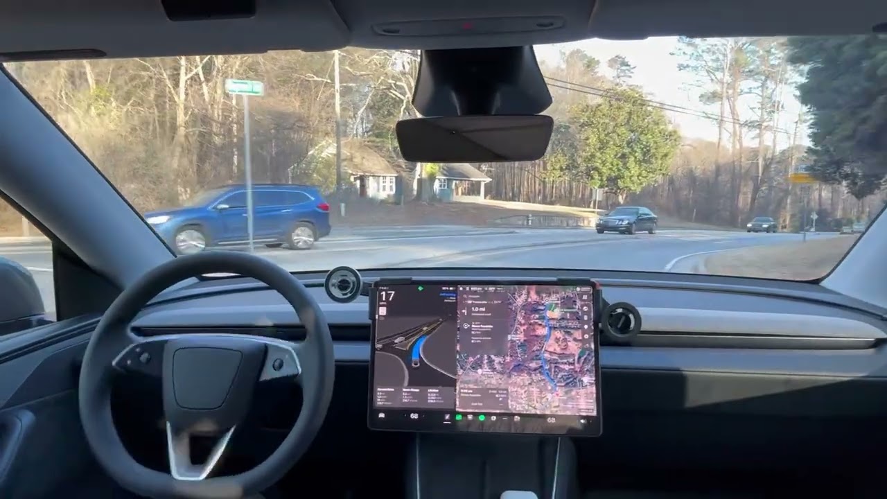 Tesla FSD Drives Wife, 🐶, & I to a Hidden Breakfast Spot (Model Y Real-World Test)