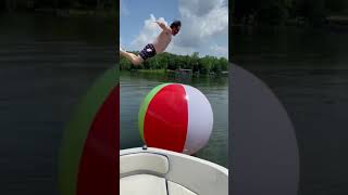 Dude Face-Plants On A Giant Beach Ball