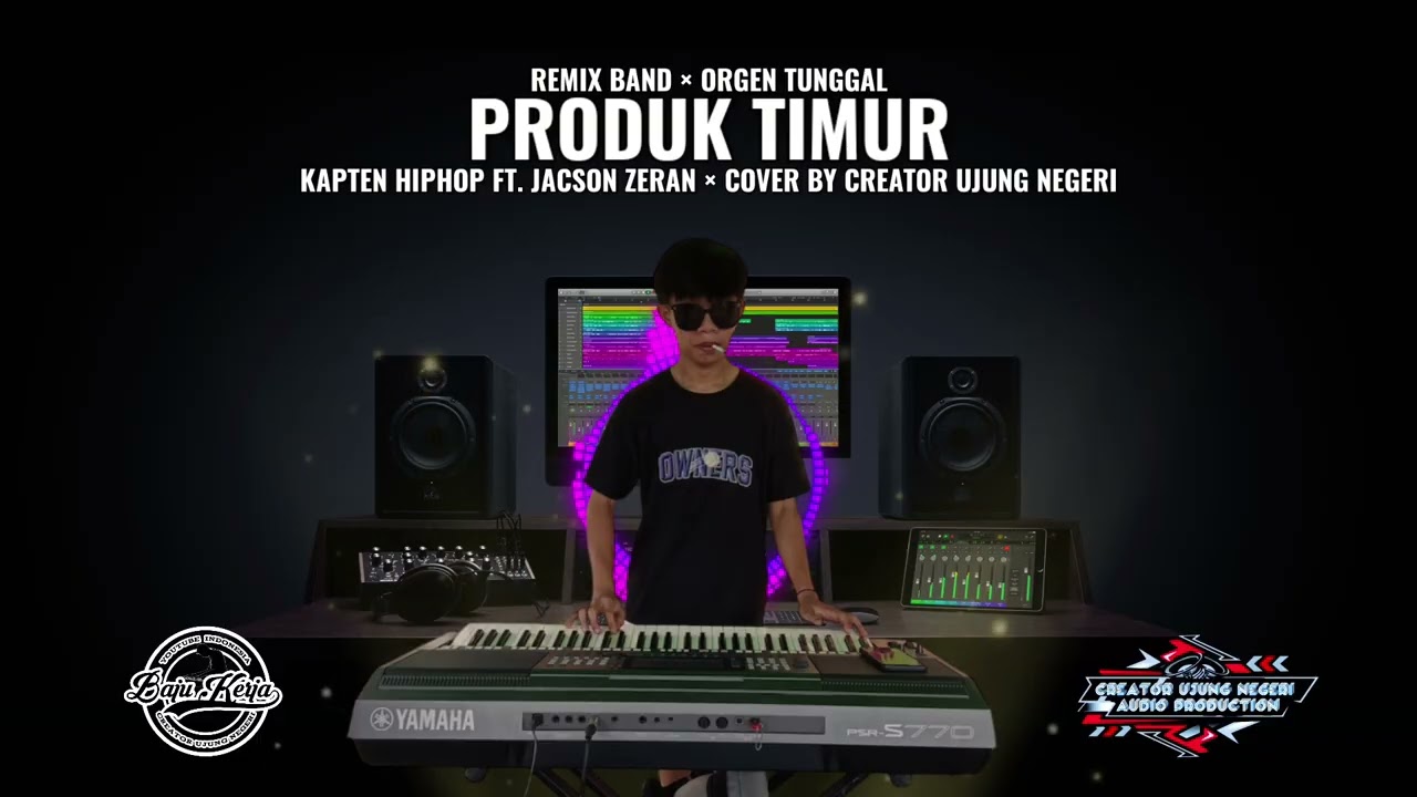 PRODUK TIMUR ‼️ - KAPTEN HIPHOP FT. JACSON ZERAN || cover remix band || orgen tunggal 