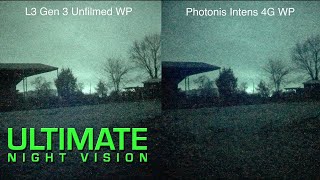 Photonis Intens 4G Vs. L3 Gen 3 Filmless - Low Light Comparison