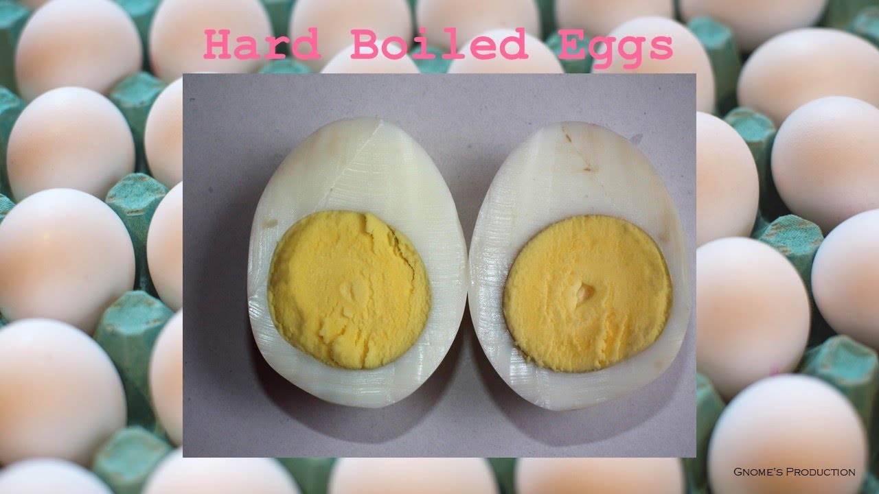 Hard Boiled Eggs YouTube