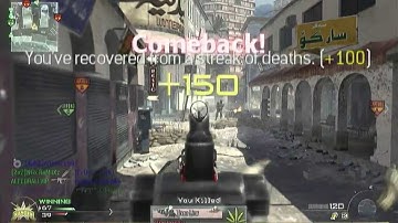 MW2 Hacked Public Ground War Lobby.