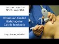Ultrasound-guided Barbotage for Calcific Tendinitis