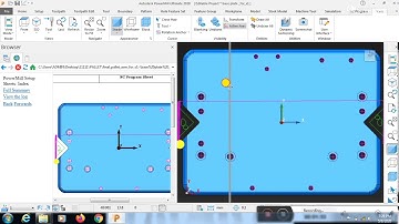 PowerMill - VMC PROCESS SHEET #AUTODESK POWERMILL 2020 & #DELCAM POWERMOLL