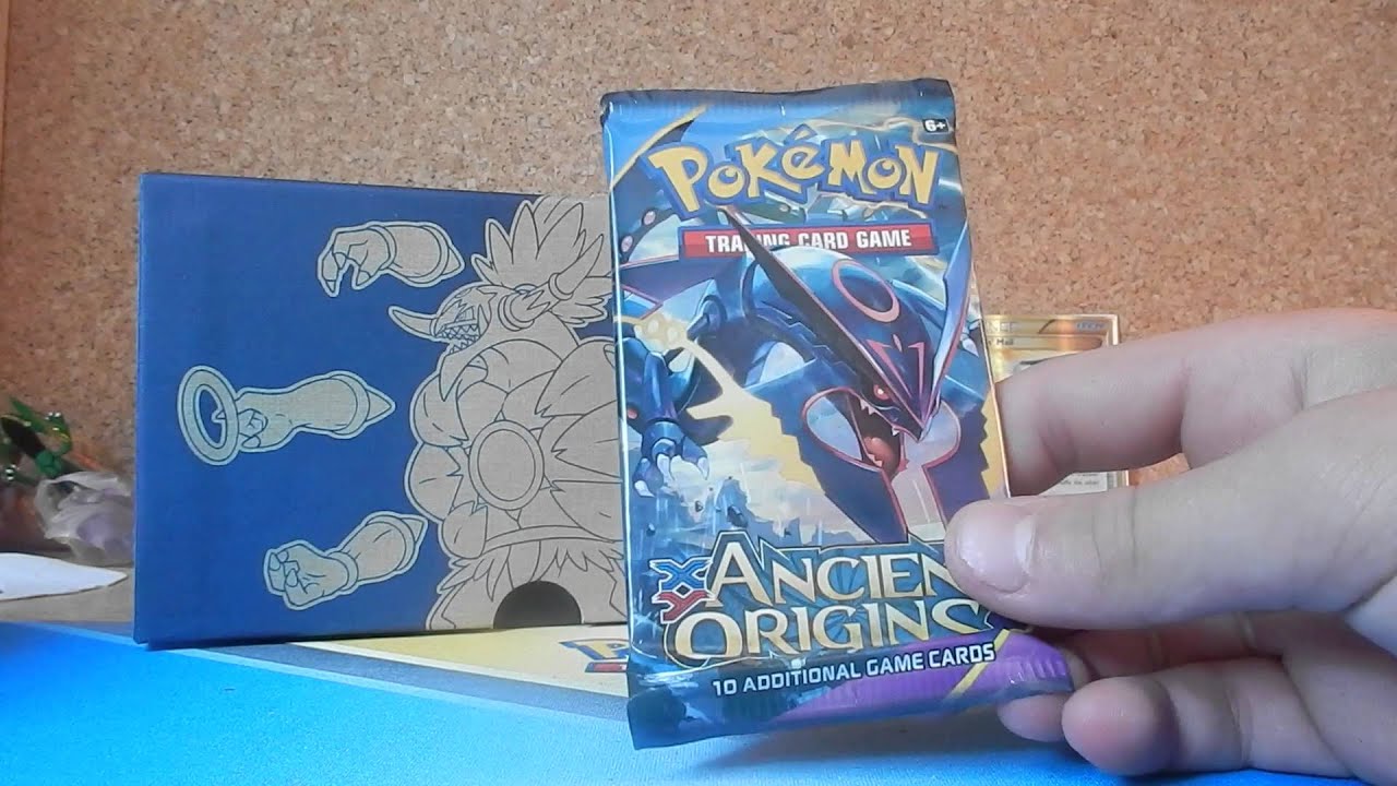 Opening a Pokemon Ancient Origins Elite Trainer Box!