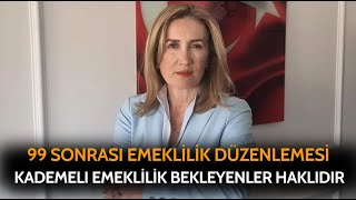 Dilek Ete Kademeli Emeklilik Açıklaması