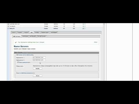 How To Change Your DNS Domain Name Servers To Point To Your New Host