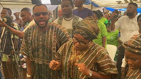 Service of songs at Actors Odunlade Adekola’ s Father Burial in Abeokuta