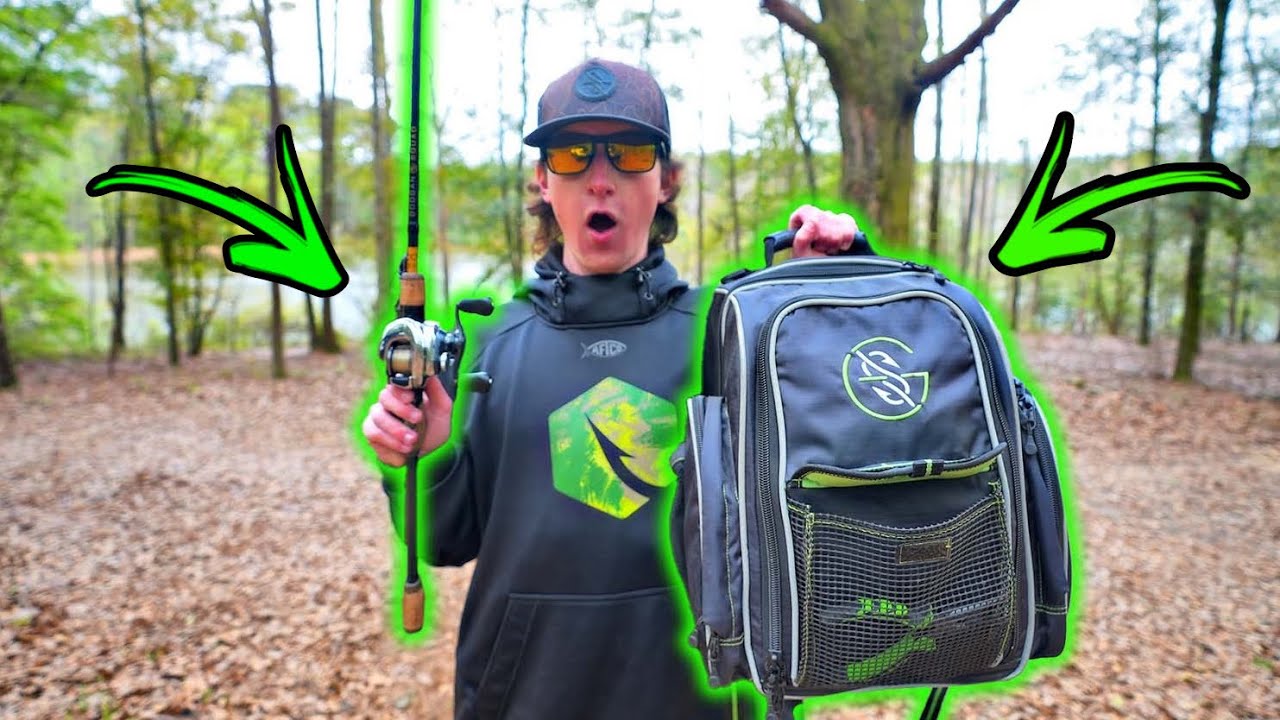 Creating The ULTIMATE Fishing Tackle Bag (Pond Hopping) 