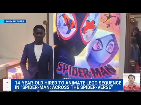 14-Year-Old Animator Brings Lego Scenes to 'Spider-Man: Across the Spider-Verse'! The News Network
