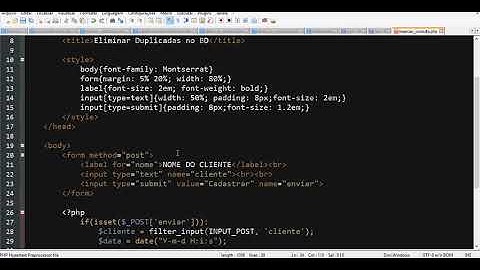 Prevenindo Dados Duplicados em Seu Banco de Dados