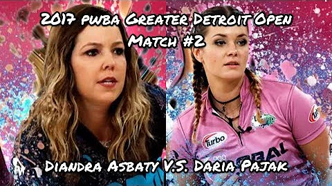 2017 PWBA Greater Detroit Open Match #2 - Diandra ...