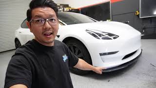 NINTE Front Lip For 2017-2022 Tesla Model 3 in 3 PCS Sport Style Splitter by Ninte 350 views 1 year ago 13 minutes, 29 seconds