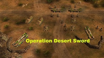 General Zero Hour Contra Custom Mission - Operation Desert Sword