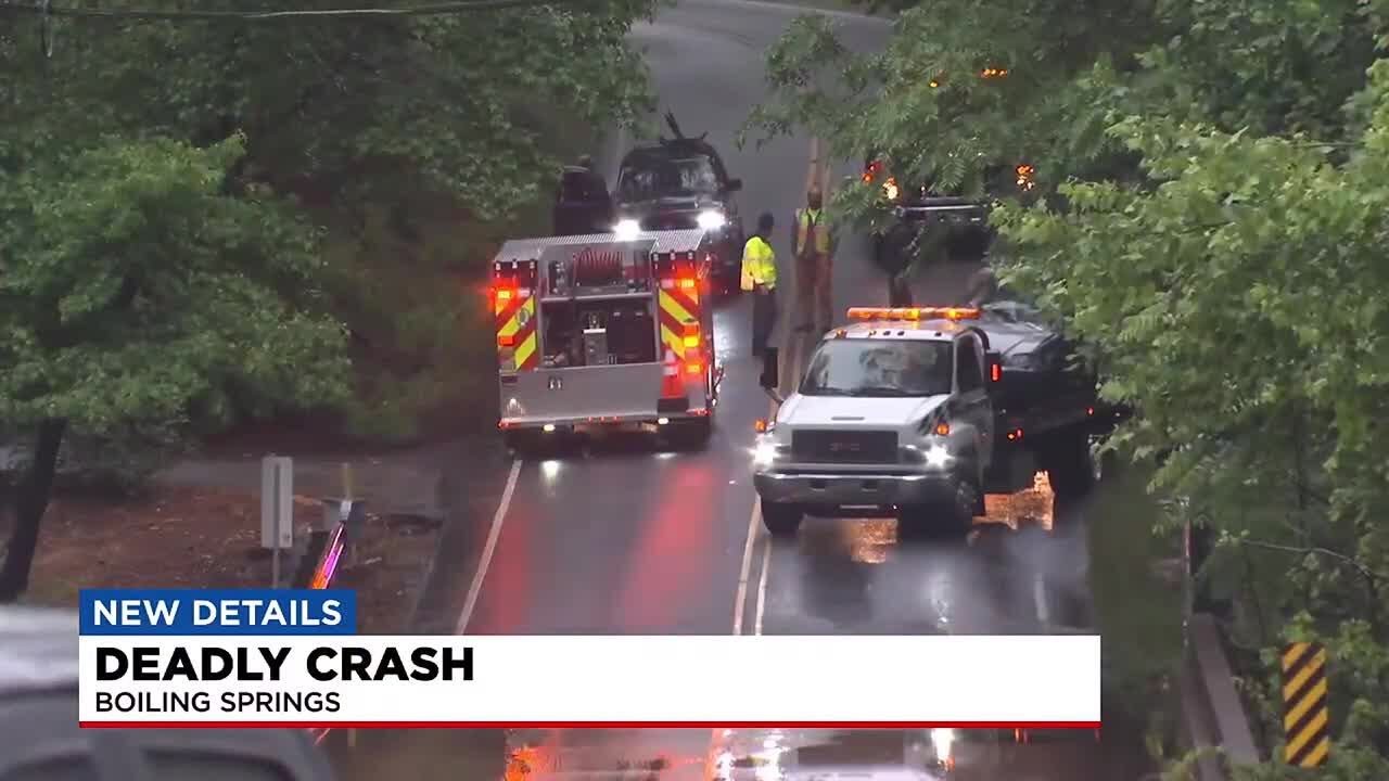 Victim identified following deadly crash in Boiling Springs - YouTube