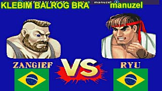 Street Fighter II: Champion Edition - KLEBIM BALROG BRA vs manuzel FT5