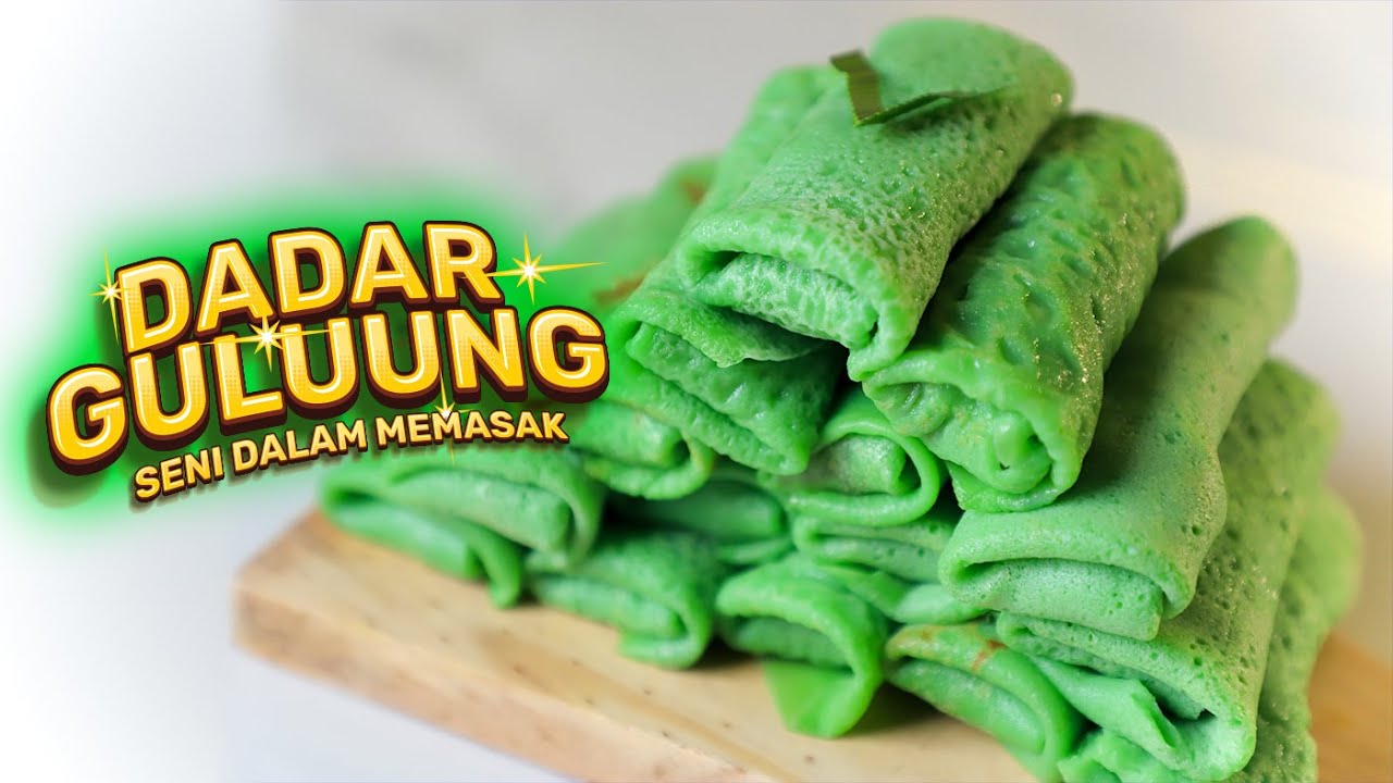 MENU NOSTALGIA BISA BIKIN DIRUMAH, JAJANAN PASAR DADAR GULUNG ✨