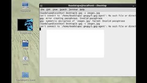 Encriptar con GPG para centos