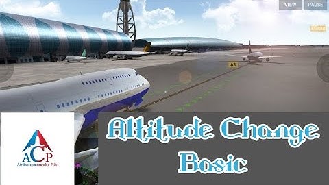 Airline Commander - DHC-8 - Change Altitude- Medium - License F- Flight Simulator - Aeroplane game