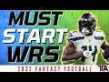 Week 5 MUST START WR Rankings | Fantasy Football Start em Sit em WRs