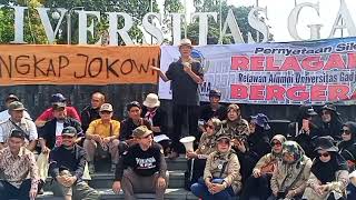 🔴LIVE! DAHSYAT! RELAGAMA BERGERAK KUMPUL DI UGM! TUNTUT 'IJAZAH ASLI' JKW! KAMI BUTUH KEJUJURAN!!