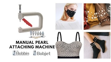 Manual Pearl Attaching Machine