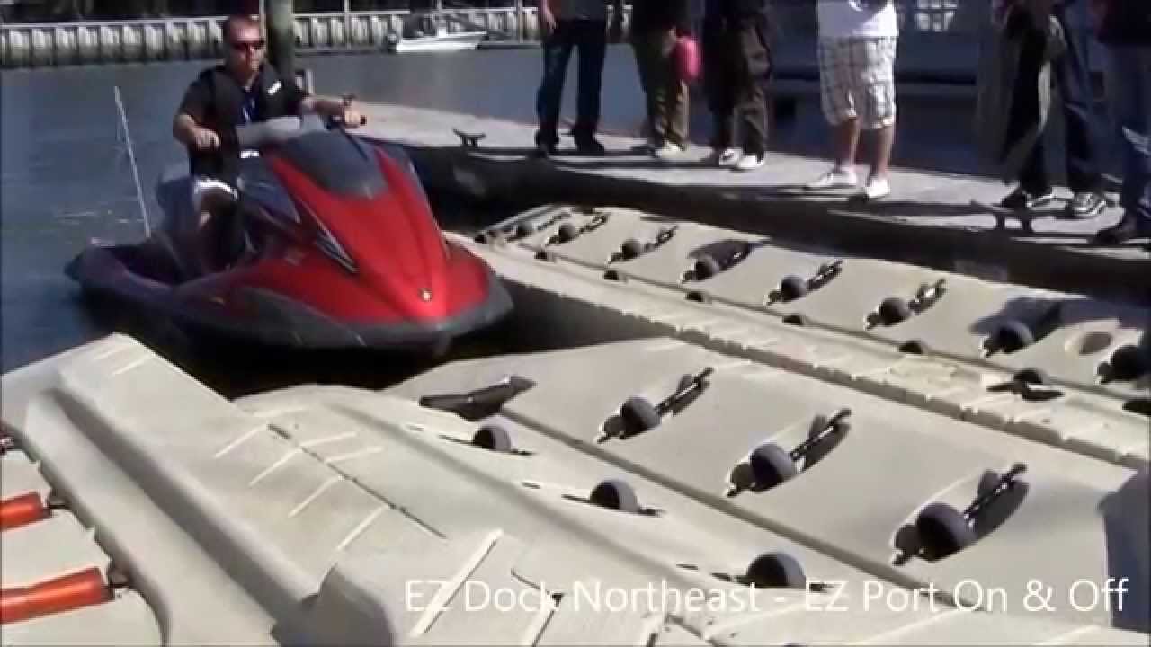 EZ Dock EZ Port Max - Drive On Push Off - YouTube