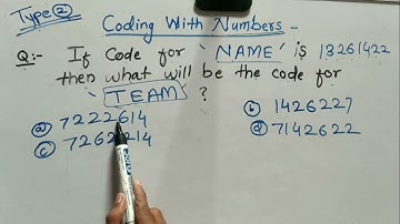 Coding With Number | Coding Decoding Reasoning Tricks In Hindi 2022 | CSAT TRICKS | कोडिंग डिकोडिंग