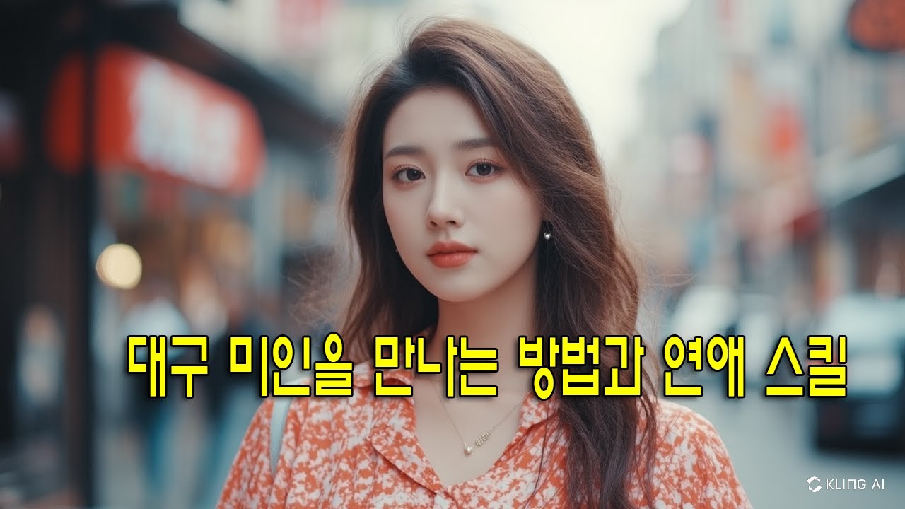대구의 미인 여성 만나기 - YouTube