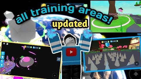 All Training Areas In Roblox Super Power Fighting Simulator (March 2021)