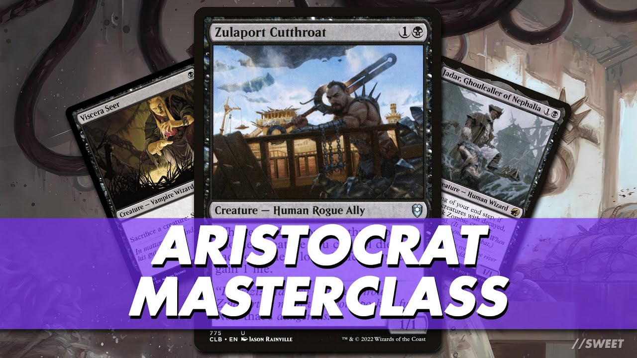 Как собрать любую колоду командира Аристократа || Мастер-класс - ПОВТОРНАЯ ЗАГРУЗКА