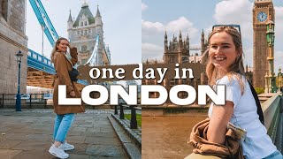 First Time In LONDON 🇬🇧 1 Day Travel Vlog