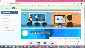 Curso Moodle 2020 - Configuración de un curso, cabecera, y otros.