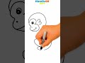 How to draw a monkey step by step  easy drawing drawing art shorts