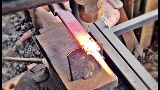 Making a very strong knife from a metal file