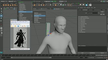 Zbrush character digital sculpt - 03 - Basic shapes in maya, GoZ to Zbrush