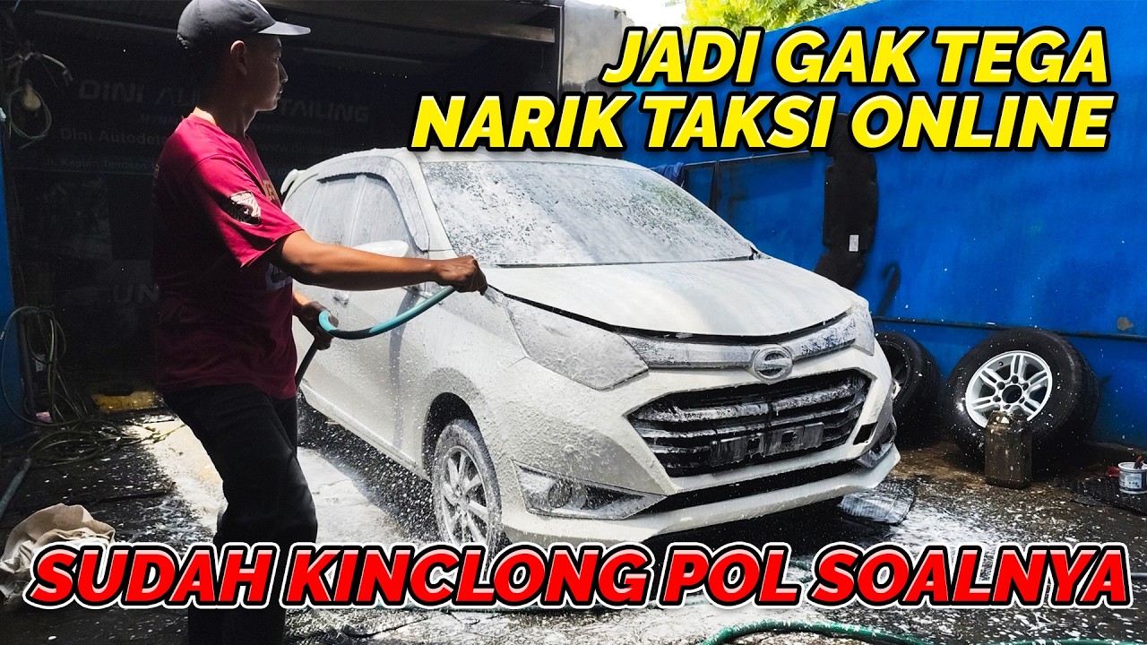 Beli Bekas Langsung Disalonin! Daihatsu Sigra Salon Total Full Detailing, Seperti Baru Dari Dealer!