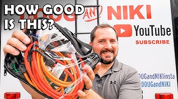 Bungee Cord Assortment - Premium 16 Piece Set with Plastic Coated Metal Hooks