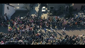 Carnavalsoptocht in Hoogland 2025 in 4K | Drone video