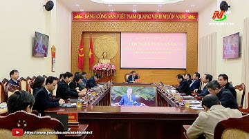 Hội nghị trực tuyến toàn quốc tổng kết công tác xây dựng Đảng năm 2024