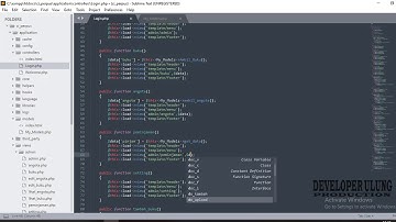 Tutorial Membuat Website Sistem Informasi Perpustakaan Codeigniter Part11