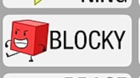 BFDIA 13 But Only When Blocky Is On Screen