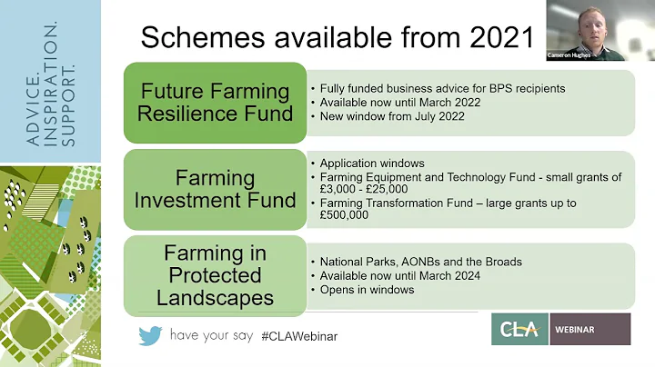 CLA Webinar - Introduction to the Agricultural Transition Plan