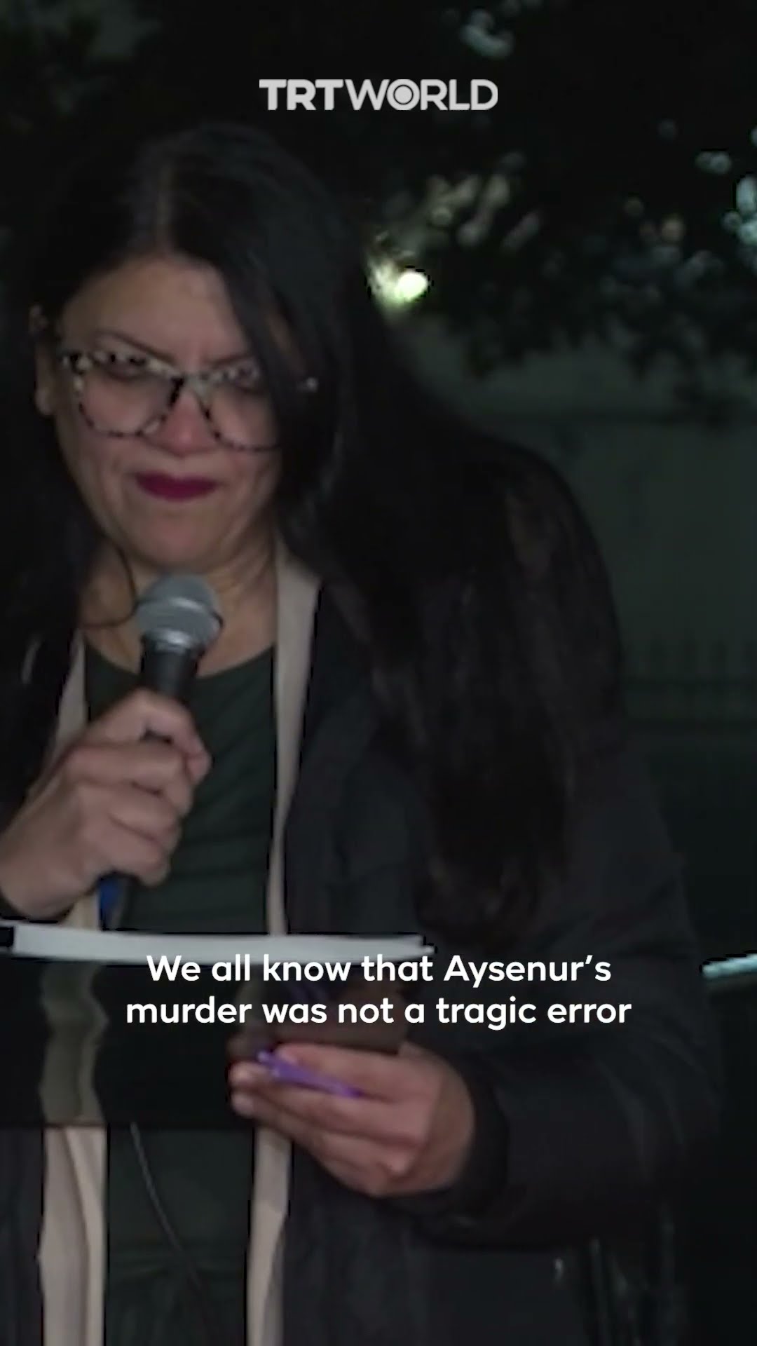 Vigil for Aysenur Ezgi Eygi held outside White House in quest for justice
