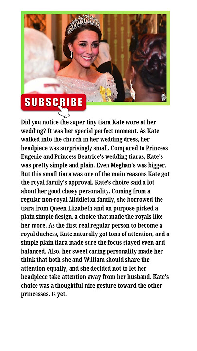 Did You Notice the Small Tiara Princess Catherine Wore Last Night? #KateMiddleton #PrincessCatherine