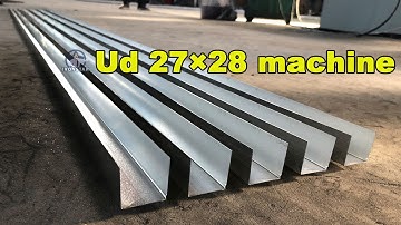 U stud roll forming machine | ud roll forming machine | u channel making machine