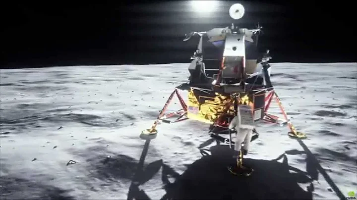 Nvidia 테크 데모: 아폴로 11 달 착륙